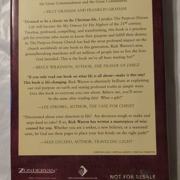 The Purpose Driven Life - Picture 7 of 7